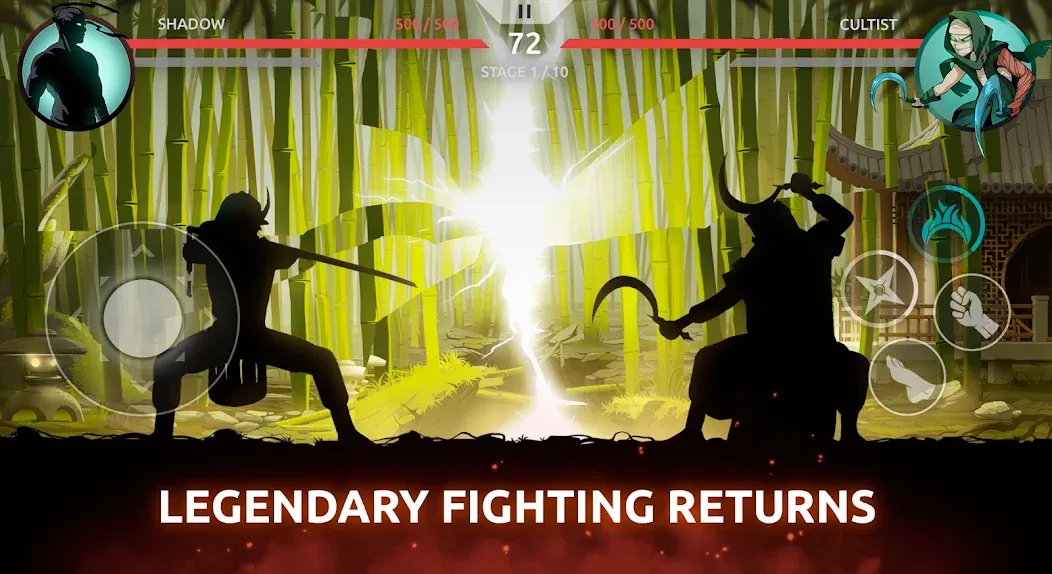 Взлом Shades: Shadow Fight Roguelike (Шейдс)  [МОД Unlocked] — полная версия apk на Андроид screen 1