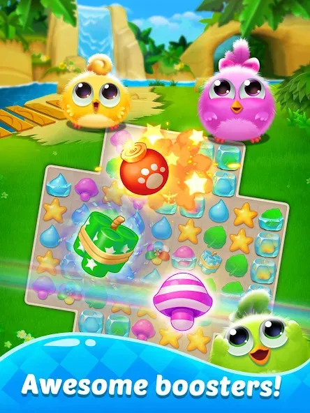 Скачать взломанную Puzzle Wings: match 3 games (Пазл Вингс)  [МОД Mega Pack] — последняя версия apk на Андроид screen 1