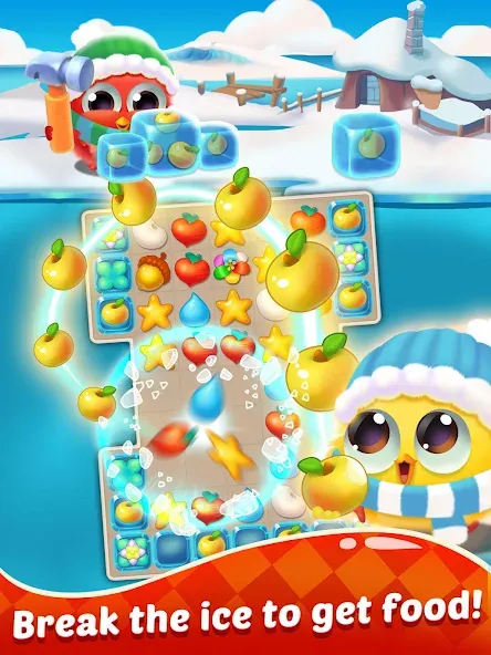 Скачать взломанную Puzzle Wings: match 3 games (Пазл Вингс)  [МОД Mega Pack] — последняя версия apk на Андроид screen 4