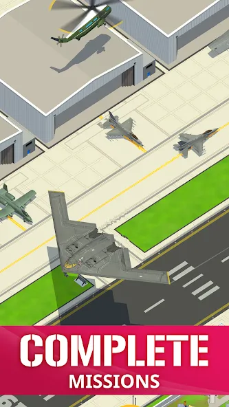 Взломанная Idle Air Force Base (Айдл Эйр Форс Базе)  [МОД Mega Pack] — стабильная версия apk на Андроид screen 5