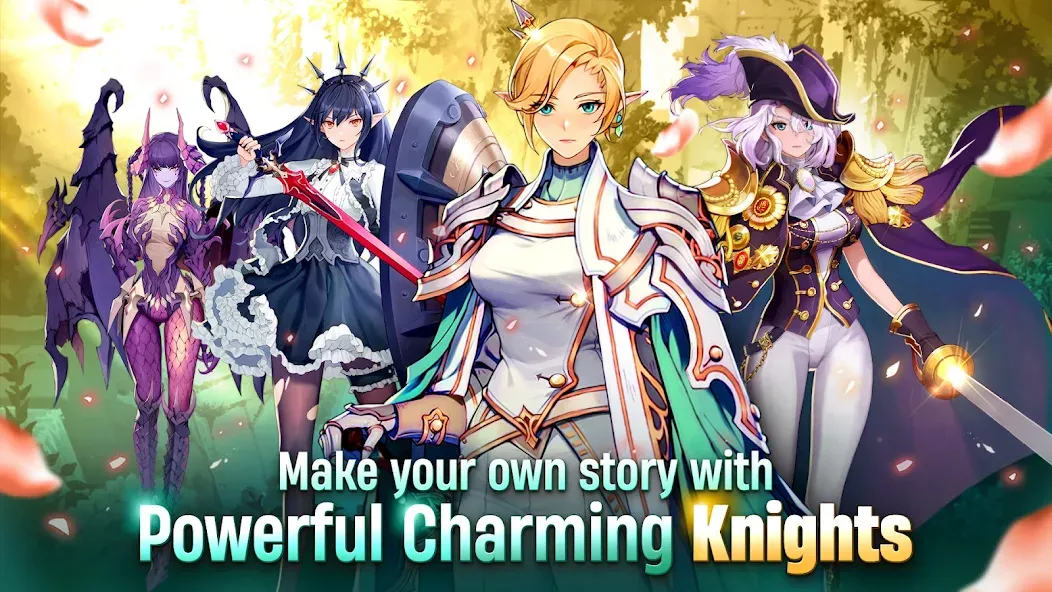 Взломанная Master of Knights- Tactics RPG (Мастер оф Найтс)  [МОД Mega Pack] — последняя версия apk на Андроид screen 5