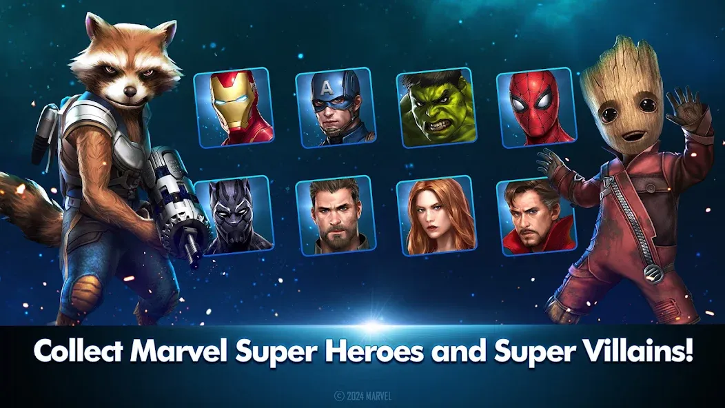 Взломанная MARVEL Future Fight (МАРВЕЛ Фьючер Файт)  [МОД Все открыто] — последняя версия apk на Андроид screen 5