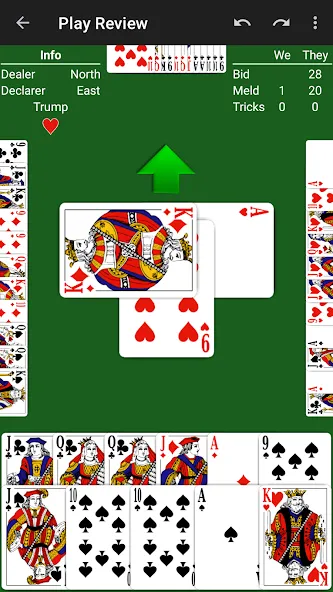 Скачать взломанную Pinochle — Expert AI (Пиночле)  [МОД Mega Pack] — стабильная версия apk на Андроид screen 5