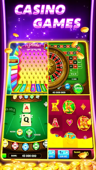 Скачать взломанную Treasure Slots — Vegas Slots &  [МОД Много денег] — стабильная версия apk на Андроид screen 3