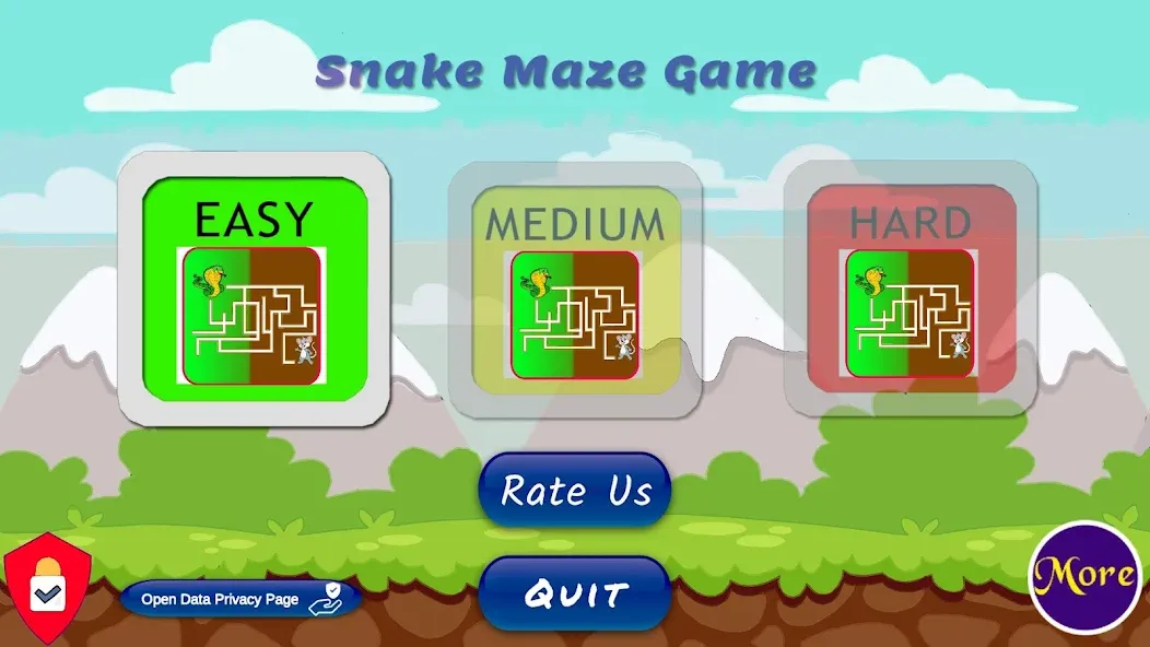 Взломанная Snake Maze game (Змеиная лабиринтная игра)  [МОД Много денег] — полная версия apk на Андроид screen 1