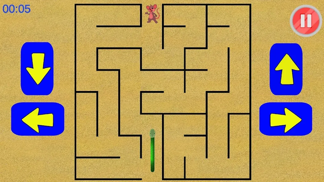 Взломанная Snake Maze game (Змеиная лабиринтная игра)  [МОД Много денег] — полная версия apk на Андроид screen 3