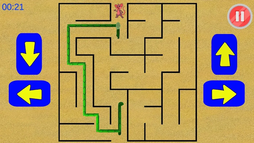 Взломанная Snake Maze game (Змеиная лабиринтная игра)  [МОД Много денег] — полная версия apk на Андроид screen 5