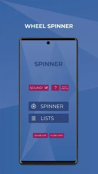 Взломанная Wheel Spinner — Random Picker  [МОД Mega Pack] — стабильная версия apk на Андроид screen 1