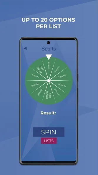 Взломанная Wheel Spinner — Random Picker  [МОД Mega Pack] — стабильная версия apk на Андроид screen 5