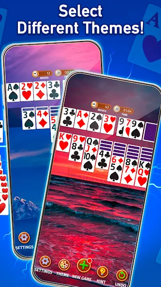 Взломанная Solitaire: Classic Card Game (Клондайк Солитер)  [МОД Много денег] — стабильная версия apk на Андроид screen 4