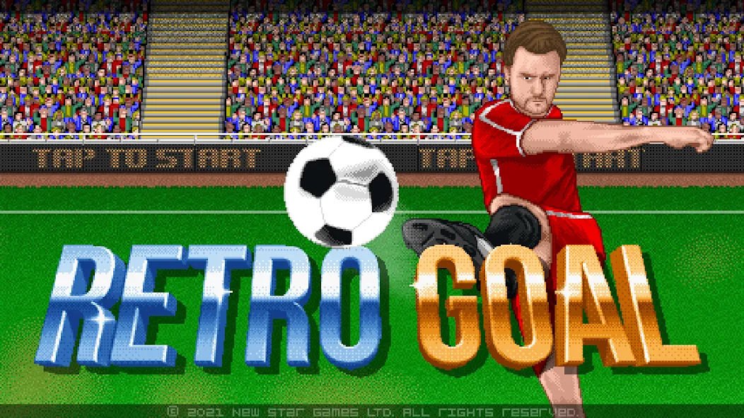 Взлом Retro Goal (Ретро Гол)  [МОД Unlocked] — стабильная версия apk на Андроид screen 1