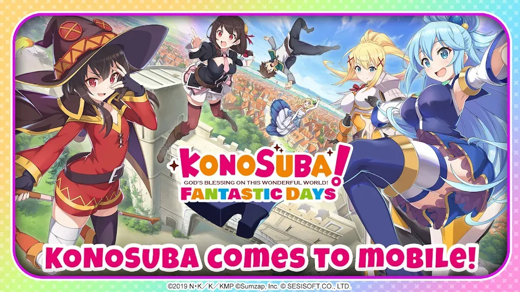 Взлом KonoSuba: Fantastic Days (Коносуба)  [МОД Mega Pack] — стабильная версия apk на Андроид screen 1