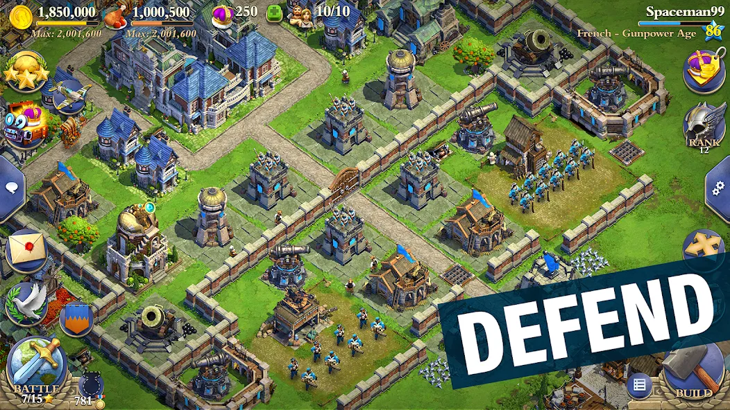 Взломанная DomiNations (Доминейшнз)  [МОД Меню] — полная версия apk на Андроид screen 2