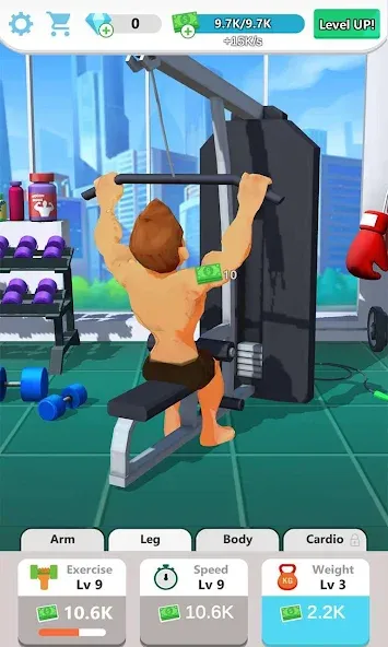 Взломанная Muscle Tycoon 3D: MMA Boxing (Масл Тайкун 3D)  [МОД Меню] — последняя версия apk на Андроид screen 4