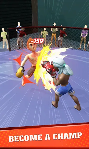 Взломанная Muscle Tycoon 3D: MMA Boxing (Масл Тайкун 3D)  [МОД Меню] — последняя версия apk на Андроид screen 5