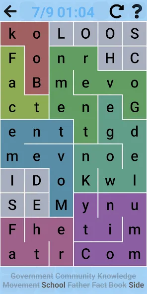 Скачать взлом Word Quest: Puzzle Search  [МОД Бесконечные монеты] — полная версия apk на Андроид screen 3