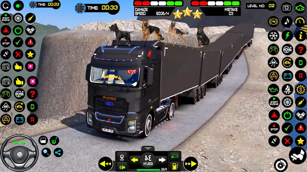 Скачать взлом Cargo Truck Driving Truck Game (Ойл трек геймс симулятор 3D)  [МОД Menu] — последняя версия apk на Андроид screen 2