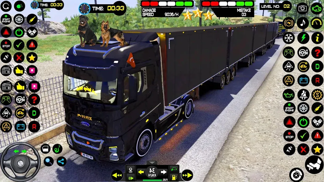 Скачать взлом Cargo Truck Driving Truck Game (Ойл трек геймс симулятор 3D)  [МОД Menu] — последняя версия apk на Андроид screen 3