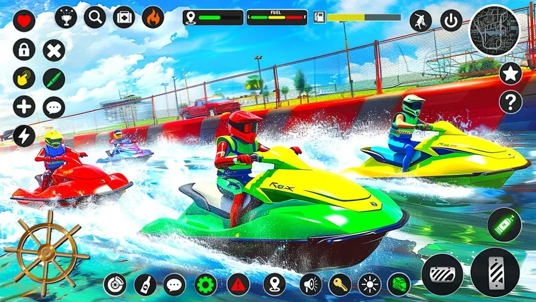 Скачать взлом Jetski Boat Racing: Boat Games (Джетски Гонки на лодках)  [МОД Unlimited Money] — последняя версия apk на Андроид screen 2