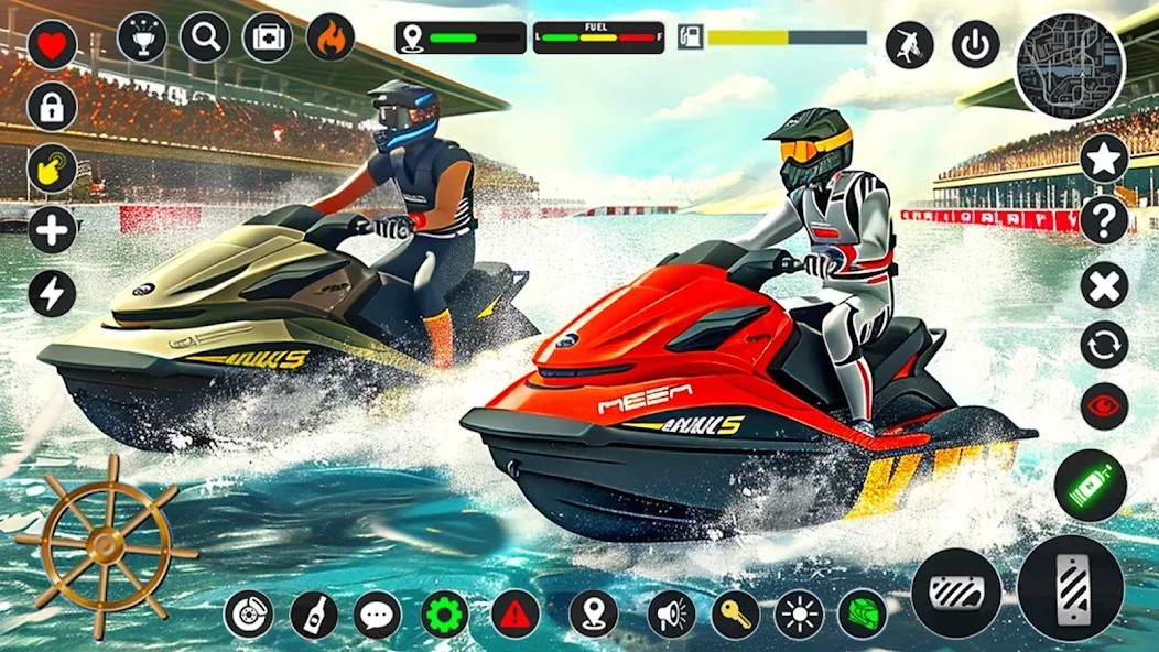 Скачать взлом Jetski Boat Racing: Boat Games (Джетски Гонки на лодках)  [МОД Unlimited Money] — последняя версия apk на Андроид screen 3