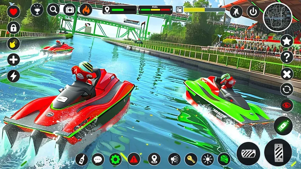 Скачать взлом Jetski Boat Racing: Boat Games (Джетски Гонки на лодках)  [МОД Unlimited Money] — последняя версия apk на Андроид screen 4