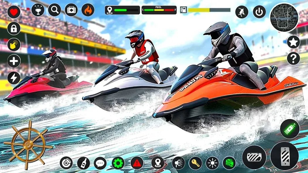 Скачать взлом Jetski Boat Racing: Boat Games (Джетски Гонки на лодках)  [МОД Unlimited Money] — последняя версия apk на Андроид screen 5