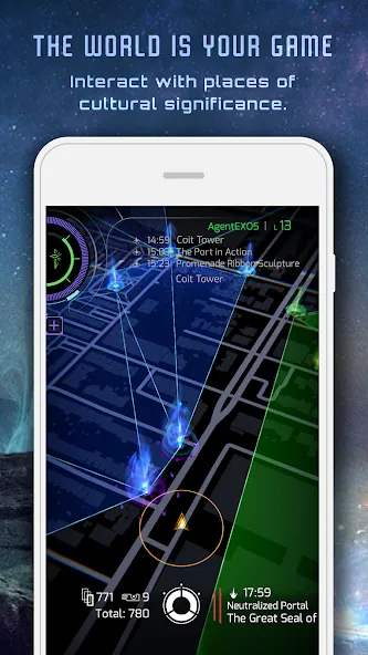 Взломанная Ingress Prime (Ингресс Прайм)  [МОД Все открыто] — полная версия apk на Андроид screen 1