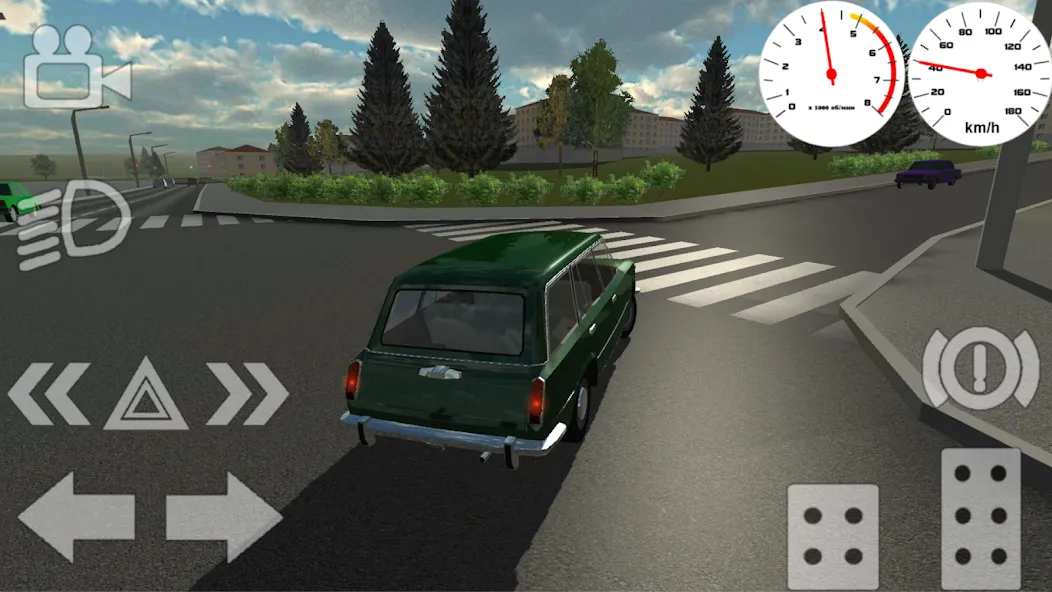 Взлом Russian Classic Car Simulator (Русский Классический Автосимулятор)  [МОД Menu] — стабильная версия apk на Андроид screen 3