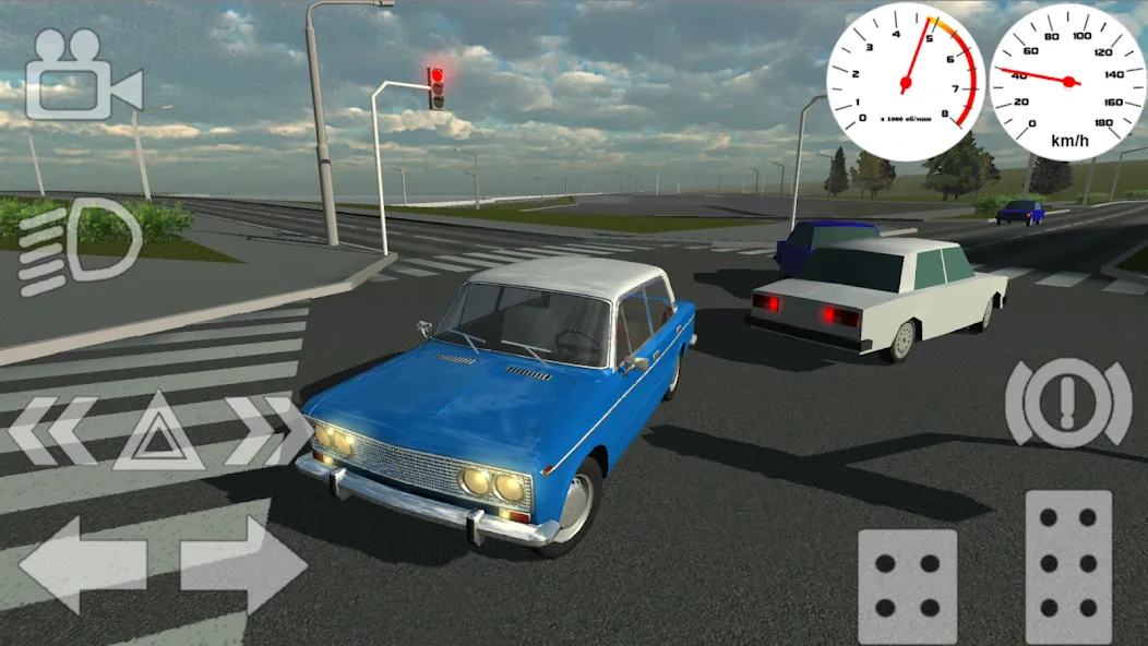 Взлом Russian Classic Car Simulator (Русский Классический Автосимулятор)  [МОД Menu] — стабильная версия apk на Андроид screen 4