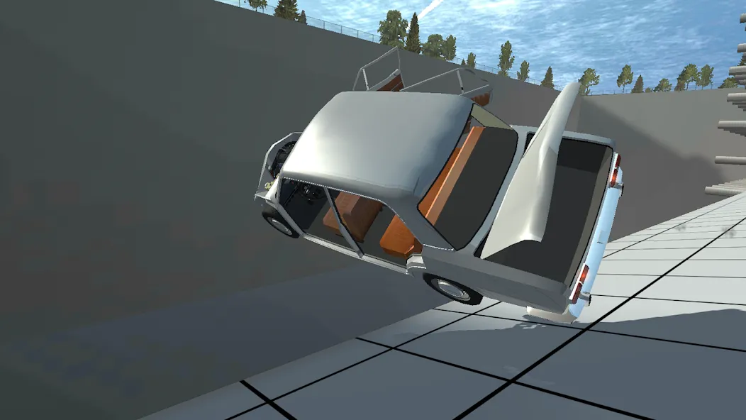 Скачать взломанную Simple Car Crash Physics Sim (Симулятор физики простого автомобильного столкновения)  [МОД Unlocked] — стабильная версия apk на Андроид screen 2