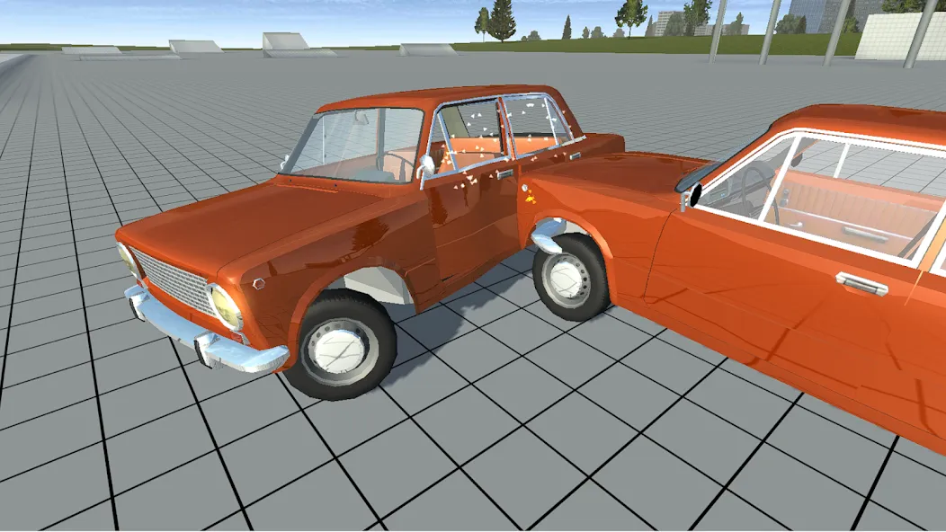 Скачать взломанную Simple Car Crash Physics Sim (Симулятор физики простого автомобильного столкновения)  [МОД Unlocked] — стабильная версия apk на Андроид screen 3