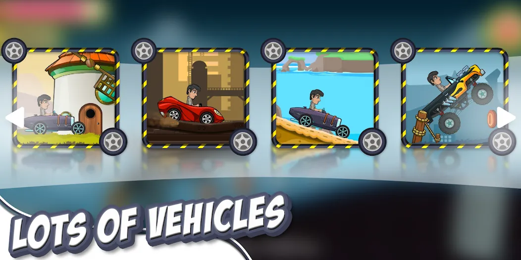 Взломанная Hill Racing – Offroad Hill Adv (Хилл Рэйсинг)  [МОД Меню] — стабильная версия apk на Андроид screen 5