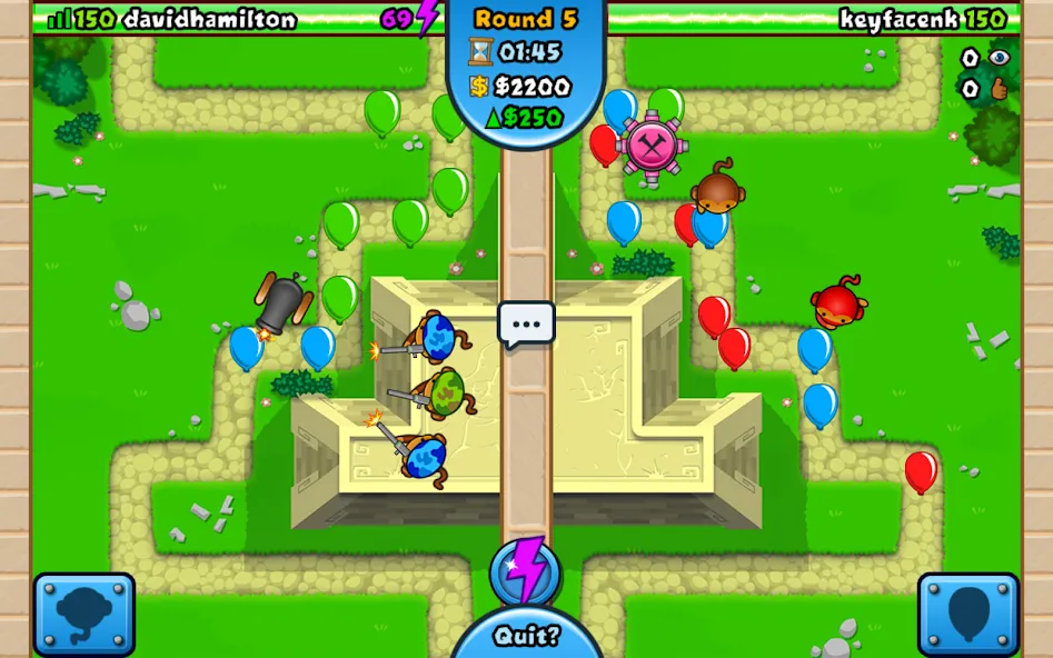 Взломанная Bloons TD Battles (Блунс ТД Батлз)  [МОД Много монет] — последняя версия apk на Андроид screen 2