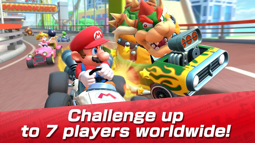 Скачать взломанную Mario Kart Tour (Марио Карт Тур)  [МОД Unlocked] — последняя версия apk на Андроид screen 4