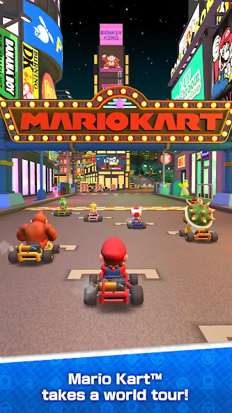 Скачать взломанную Mario Kart Tour (Марио Карт Тур)  [МОД Unlocked] — последняя версия apk на Андроид screen 5