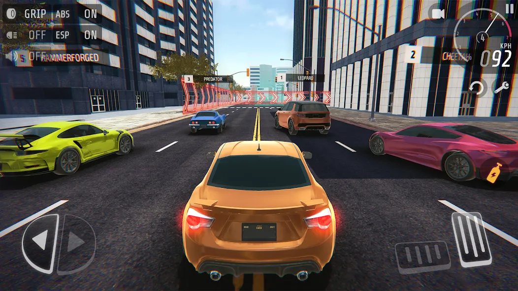 Взломанная Nitro Speed car racing games (Нитро Спид)  [МОД Все открыто] — полная версия apk на Андроид screen 1