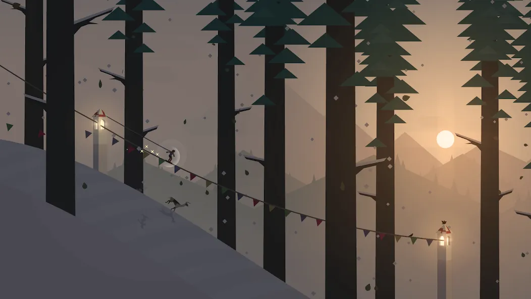 Скачать взломанную Alto's Adventure  [МОД Меню] — стабильная версия apk на Андроид screen 5