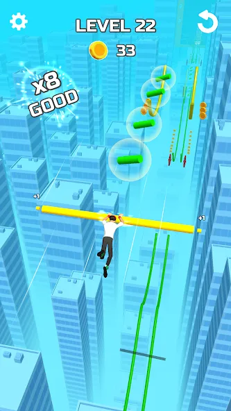 Взломанная Stunt Rails (тант Рэйлз)  [МОД Все открыто] — последняя версия apk на Андроид screen 1