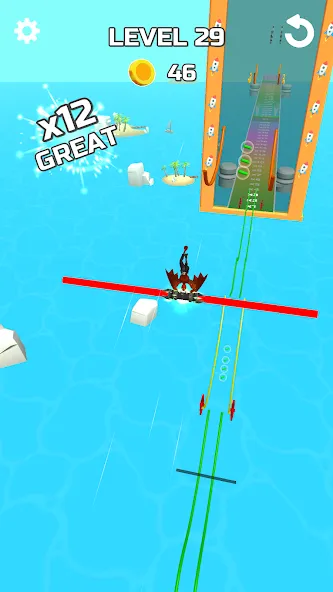 Взломанная Stunt Rails (тант Рэйлз)  [МОД Все открыто] — последняя версия apk на Андроид screen 3