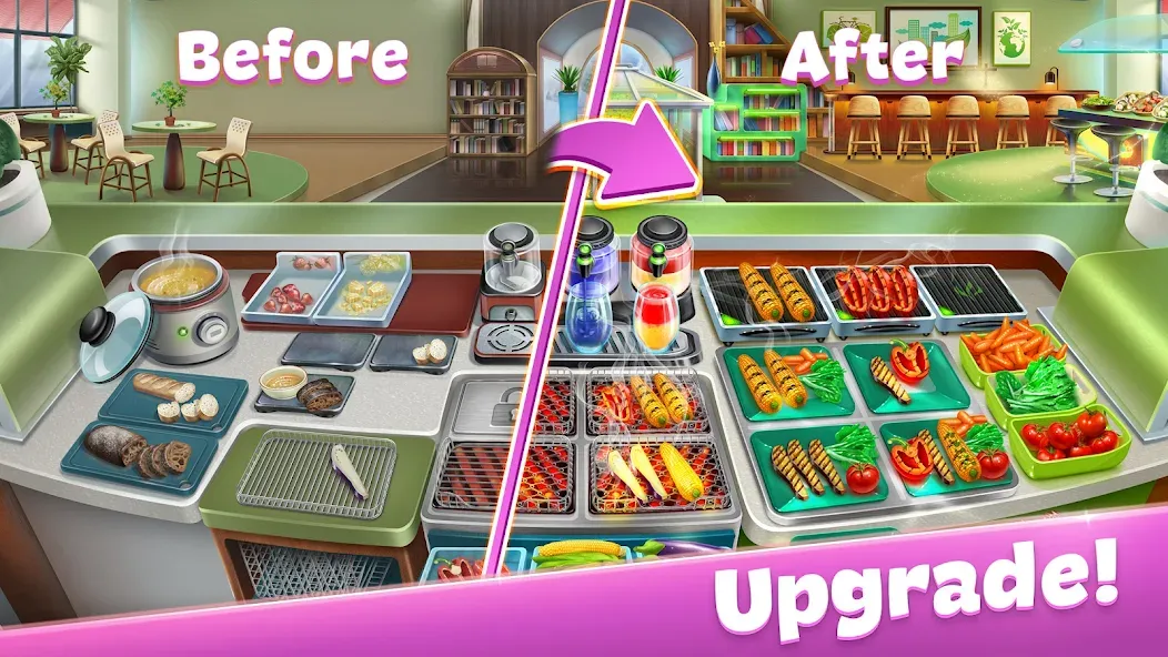 Скачать взлом Cooking Fever: Restaurant Game  [МОД Меню] — стабильная версия apk на Андроид screen 4