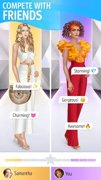 Скачать взлом Pocket Styler: Fashion Stars (Покет Стайлер)  [МОД Много денег] — стабильная версия apk на Андроид screen 1