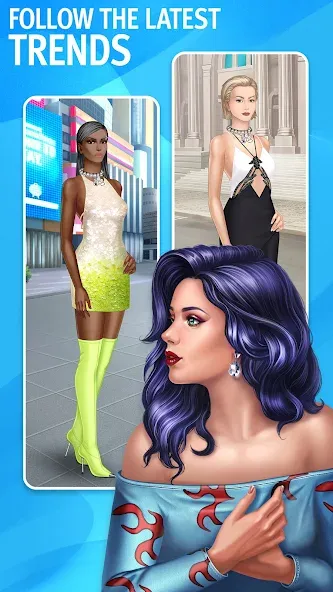 Скачать взлом Pocket Styler: Fashion Stars (Покет Стайлер)  [МОД Много денег] — стабильная версия apk на Андроид screen 5