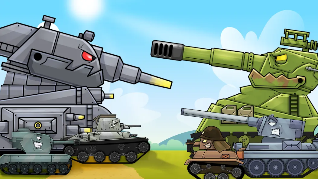 Взлом Merge Master Tanks: Tank wars (Мерж Танки)  [МОД Unlimited Money] — стабильная версия apk на Андроид screen 1