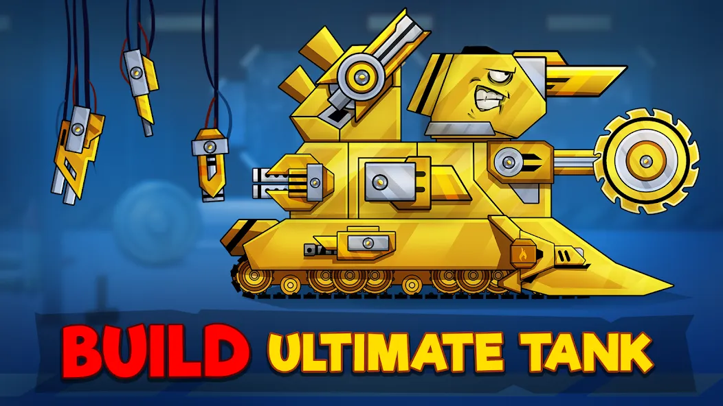 Взломанная Tanks Arena io: Craft & Combat (Танки Арена ио)  [МОД Много денег] — полная версия apk на Андроид screen 2