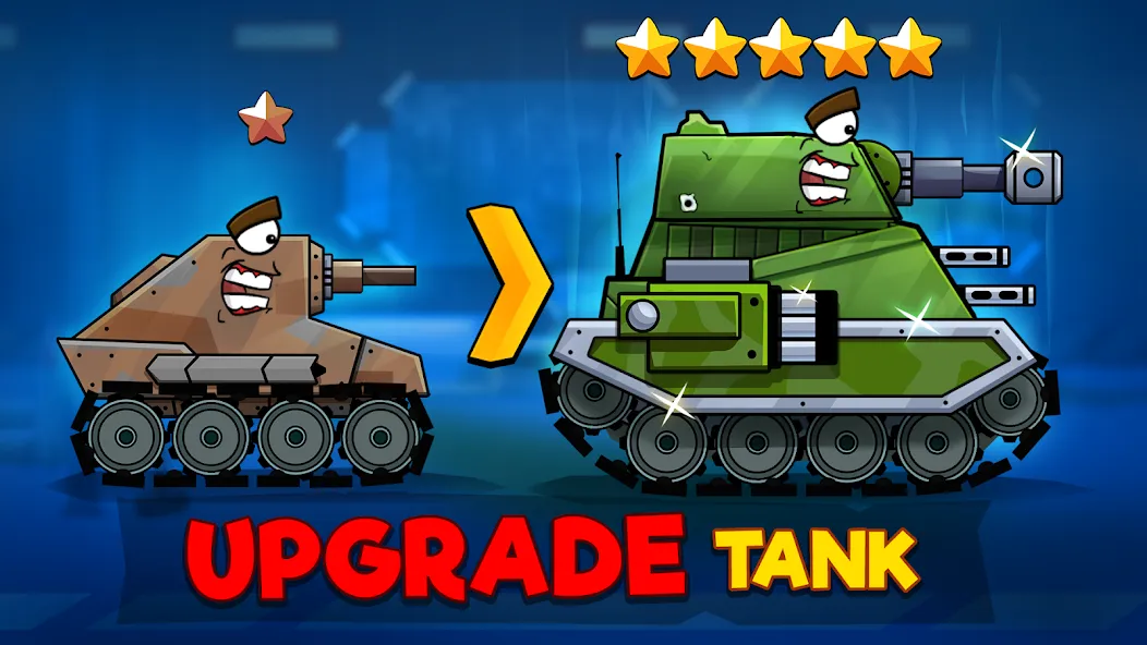 Взломанная Tanks Arena io: Craft & Combat (Танки Арена ио)  [МОД Много денег] — полная версия apk на Андроид screen 4