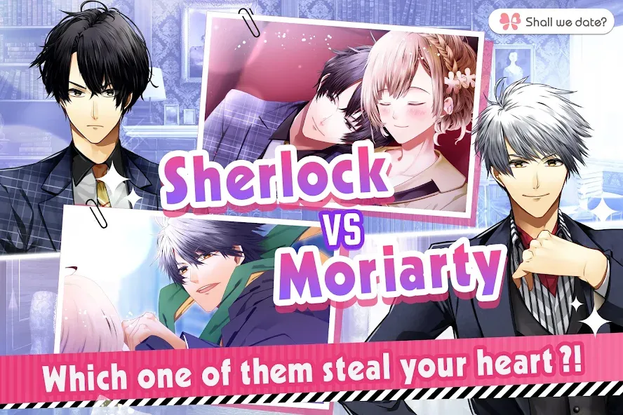 Скачать взломанную Guard me, Sherlock! — otome  [МОД Unlimited Money] — стабильная версия apk на Андроид screen 3