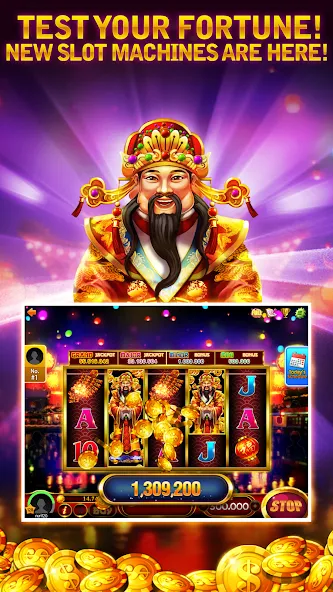 Взлом Cash Bay Casino — Slots game (Кэш Бэй Казино)  [МОД Много денег] — последняя версия apk на Андроид screen 2