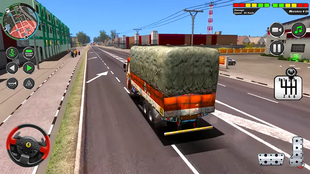 Взлом Indian Heavy Truck Delivery 3D  [МОД Unlimited Money] — стабильная версия apk на Андроид screen 2