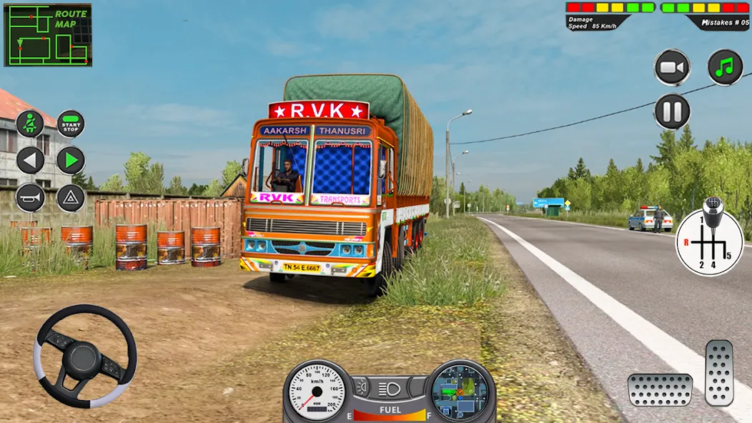 Взлом Indian Heavy Truck Delivery 3D  [МОД Unlimited Money] — стабильная версия apk на Андроид screen 5