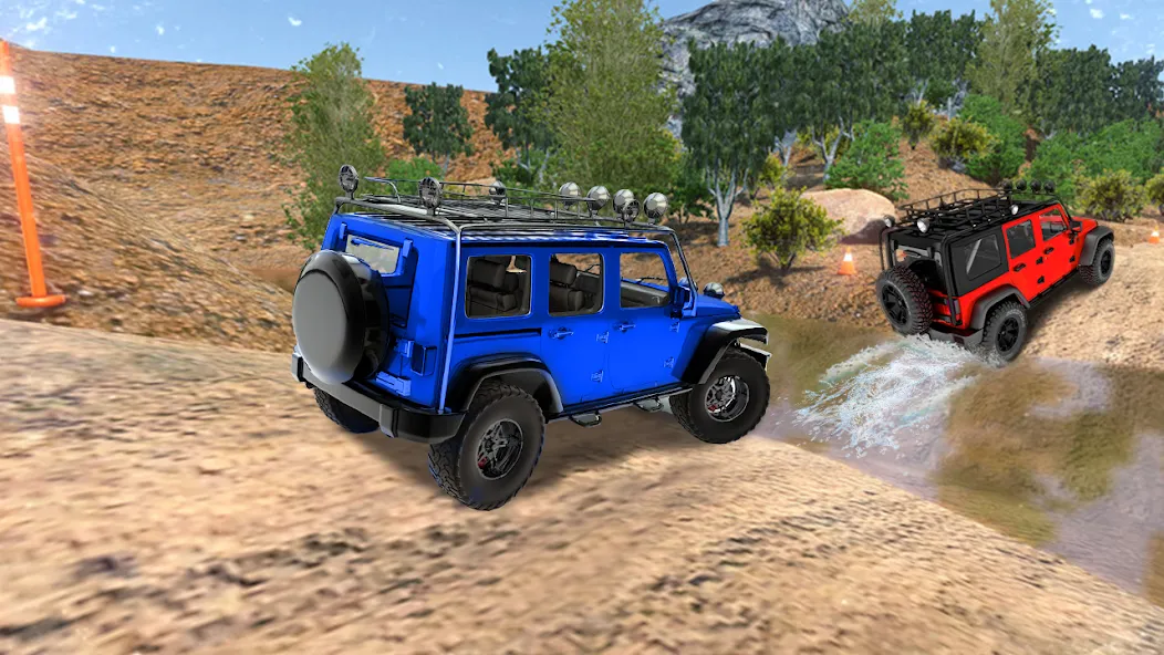 Скачать взлом 4X4 Offroad SUV Driving Games  [МОД Много денег] — последняя версия apk на Андроид screen 1